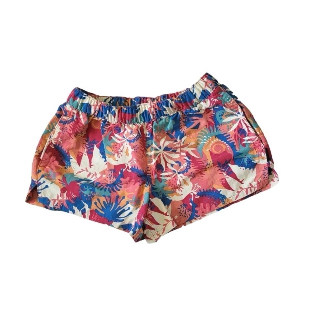 Patagonia Barely Baggies Shorts Womens SM 2.5" Inseam Floral Multicolor - Picture 3 of 7